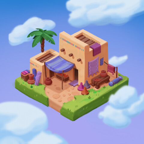 Moroccan house